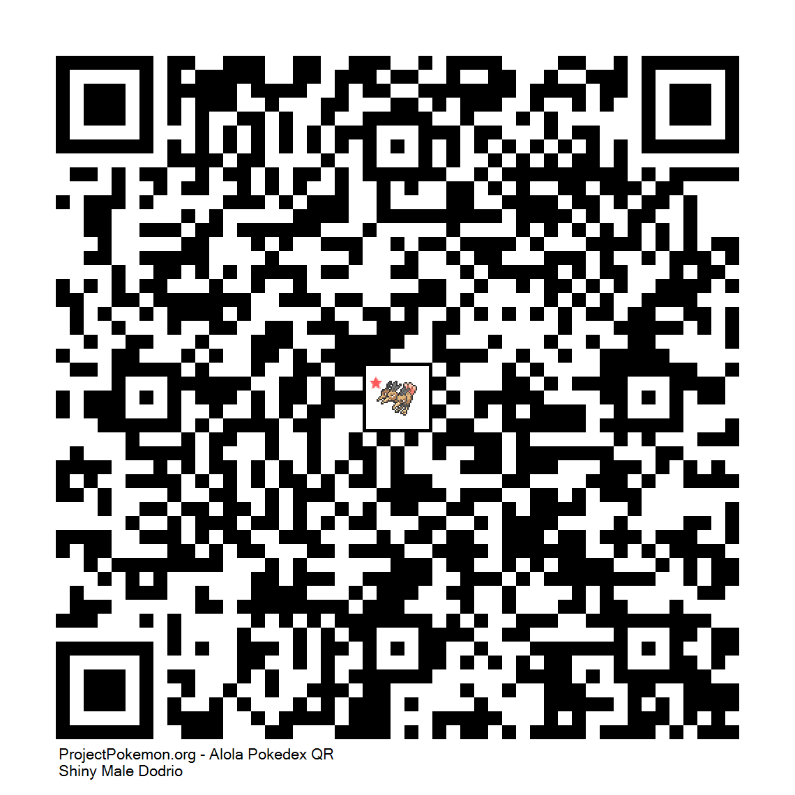 Cdigo QR de Dodrio variocolor